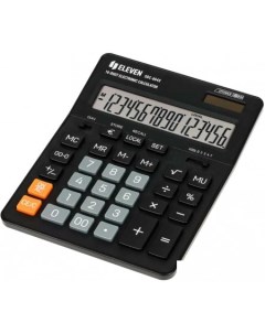 Бухгалтерский калькулятор SDC 664S черный Eleven