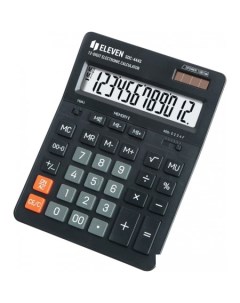 Бухгалтерский калькулятор SDC 444S черный Eleven