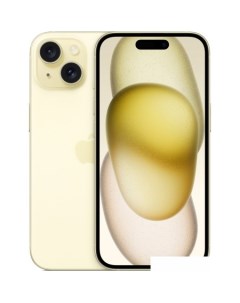 Смартфон iPhone 15 128GB желтый Apple