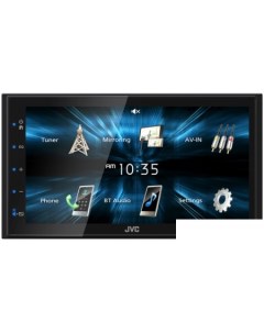 USB магнитола KW M150BT Jvc