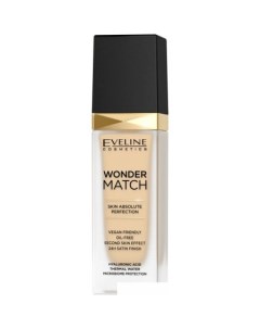 Тональная основа Cosmetics Wonder Match №05 Light Porcelain 30 мл Eveline cosmetics