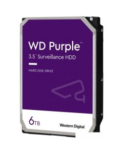 Жесткий диск Purple Surveillance 6TB 63PURU Wd