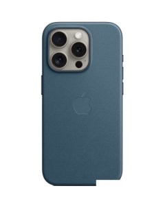 Чехол для телефона MagSafe FineWoven Case для iPhone 15 Pro тихоокеанский синий Apple