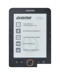 Электронная книга r654 Digma