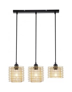 Подвесная люстра Grid 10190/3S E27*40W Gold Escada