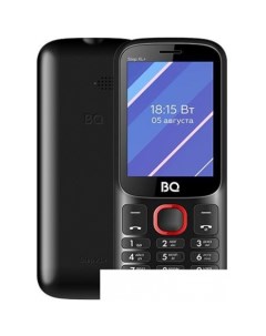 Мобильный телефон BQ 2820 Step XL черный красный Bq-mobile