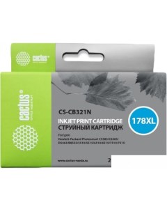 Картридж CS-CB321N (аналог HP 178XL (CB321HE)) Cactus