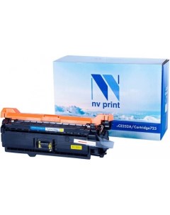 Картридж NV CE252A 723Y аналог HP CE252A Canon 723Y Nv print