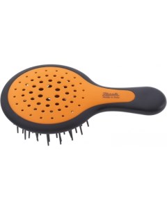 Расческа Superbrush Mini 71SP220NEROFL (черный/оранжевый) Janeke