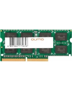 Оперативная память 8GB DDR3 SODIMM PC3 12800 QUM3S 8G1600C11L Qumo