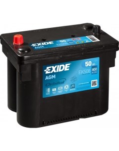 Автомобильный аккумулятор Start Stop AGM EK508 50 А ч Exide