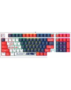 Клавиатура Bloody S98 Sports Navy (Bloody BLMS Red) A4tech