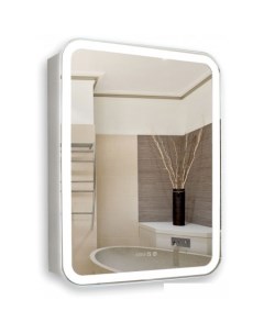 Шкаф с зеркалом Фиджи 50x75 LED-00002361 Silver mirrors