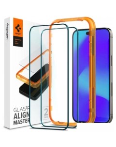 Защитное стекло Align Master Full Cover для iPhone 14 Pro Max AGL05204 (2 шт) Spigen