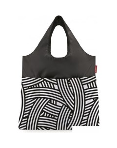 Сумка шоппер Mini Maxi Shopper Plus AV1032 Zebra (черный/белый) Reisenthel