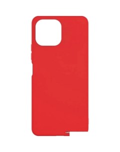 Чехол для телефона Matte для Xiaomi Mi 11 Lite красный Case