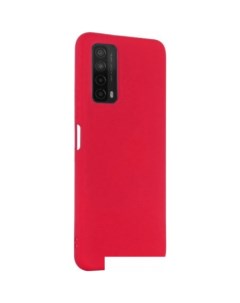 Чехол для телефона Matte для Huawei P Smart 2021 красный Case