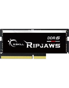 Оперативная память Ripjaws 16ГБ DDR5 SODIMM 5600МГц F5 5600S4040A16GX1 RS G.skill