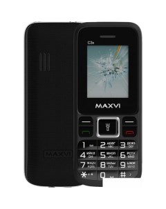 Мобильный телефон Maxvi C3n (черный)