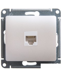 Розетка компьютерная Glossa GSL000681K (перламутр) Schneider electric