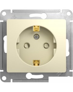 Розетка Glossa GSL000245 (бежевый) Schneider electric