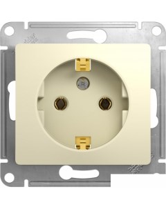 Розетка Glossa GSL000243 (бежевый) Schneider electric