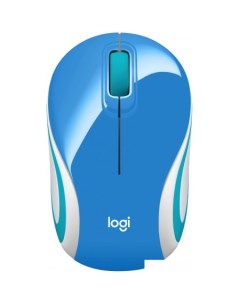 Мышь M187 (голубой) Logitech