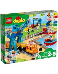 Конструктор Duplo 10875 Грузовой поезд Lego