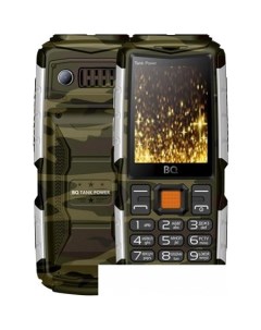 Мобильный телефон BQ 2430 Tank Power камуфляж серебристый Bq-mobile