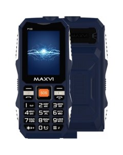 Мобильный телефон Maxvi P100 (синий)