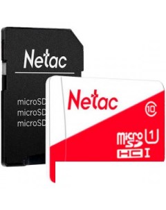 Карта памяти microSDXC NT02P500ECO 128G R Netac