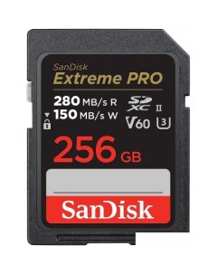 Карта памяти Extreme PRO SDXC SDSDXEP 256G GN4IN 256GB Sandisk