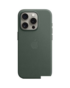 Чехол для телефона MagSafe FineWoven Case для iPhone 15 Pro зеленый Apple