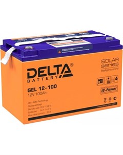 Аккумулятор для ИБП GEL 12-100 (12В/100 А·ч) Delta