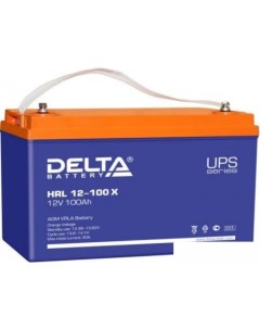 Аккумулятор для ИБП HRL 12-100 X (12В/100 А·ч) Delta