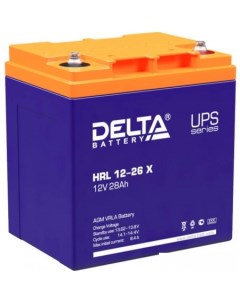 Аккумулятор для ИБП HRL 12-26 X (12В/28 А·ч) Delta