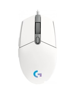 Игровая мышь G203 Lightsync белый Logitech