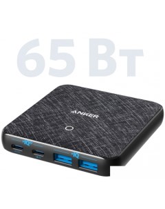 Сетевое зарядное Powerport Atom III B2B Europe Black Anker