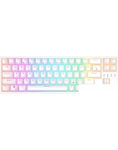 Клавиатура RK68 Plus RGB (белый, RK Red) Royal kludge