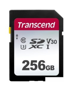 Карта памяти SDXC 300S 256GB Transcend