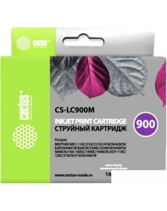 Картридж CS-LC900M (аналог Brother LC900M) Cactus