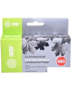 Картридж CS-PGI480XXLBK (аналог Canon PGI-480XXL PGBK) Cactus