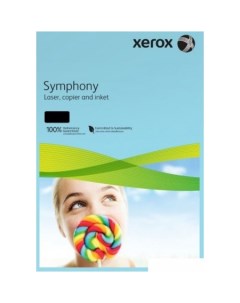 Офисная бумага Symphony Pastel Blue A4, 500л (80 г/м2) [003R92057] Xerox