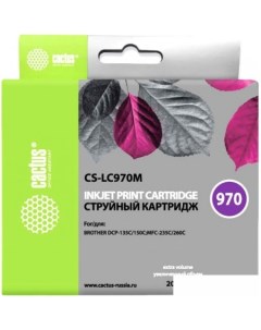 Картридж CS LC970M аналог Brother LC970M Cactus