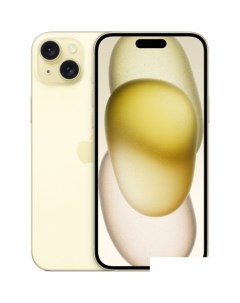 Смартфон iPhone 15 Plus Dual SIM 256GB желтый Apple