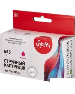 Картридж SICZ111AE аналог HP 655 Magenta Sakura printing