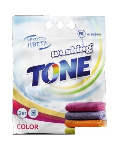 Стиральный порошок Color 3 кг Washing tone