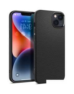 Чехол для телефона Liquid Air iPhone 14 Plus Matte Black ACS04891 (черный матовый) Spigen