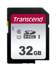 Карта памяти SDHC 300S 32GB Transcend