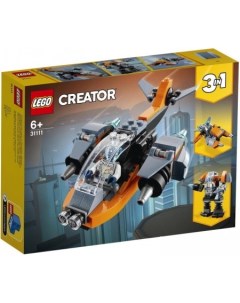 Конструктор Creator 31111 Кибердрон Lego